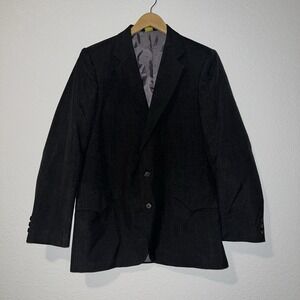 Vintage Mesquite Niver Blazer Jacket Men's 40R Dark Gray Western Wear